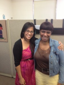 CMS Immigration Counselor Mairsol Canales and her former client Mariana