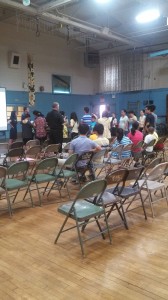 Chinese immigrant community meeting