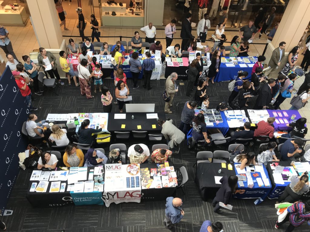 Queens Immigrants Attend Resource Fair and Legal Clinic Catholic Migration Services