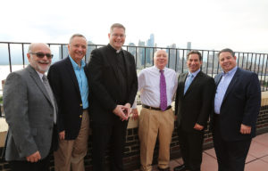 2019 Sunset Reception - Fr. Keating and Guests