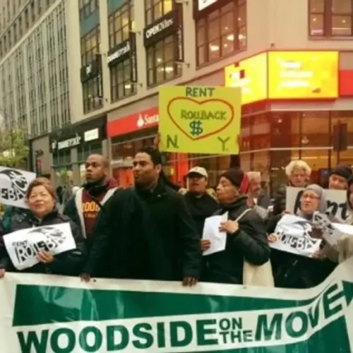 Woodside Rallies for Tenants’ Rights: A Push for Statewide Legal Counsel in Eviction Cases