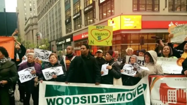 Woodside Rallies for Tenants’ Rights: A Push for Statewide Legal Counsel in Eviction Cases