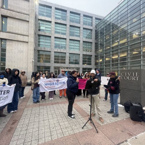 Tenant advocates call on Gov. Hochul and Queens electeds to support eviction protections statewide
