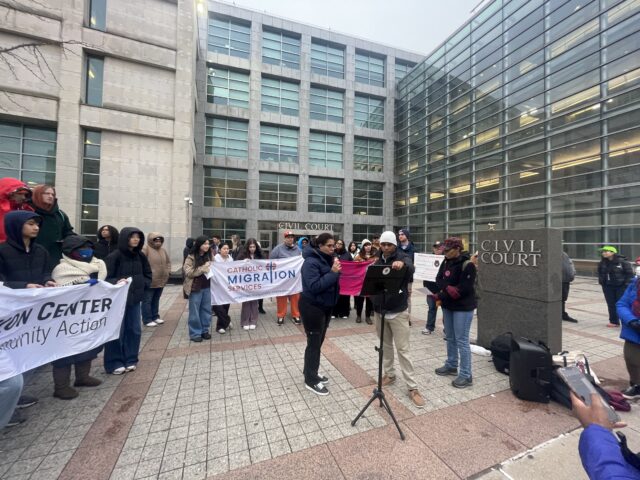 Tenant advocates call on Gov. Hochul and Queens electeds to support eviction protections statewide