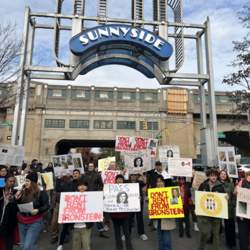 CMS Helps Mobilize Sunnyside Tenants for Critical Housing Rally